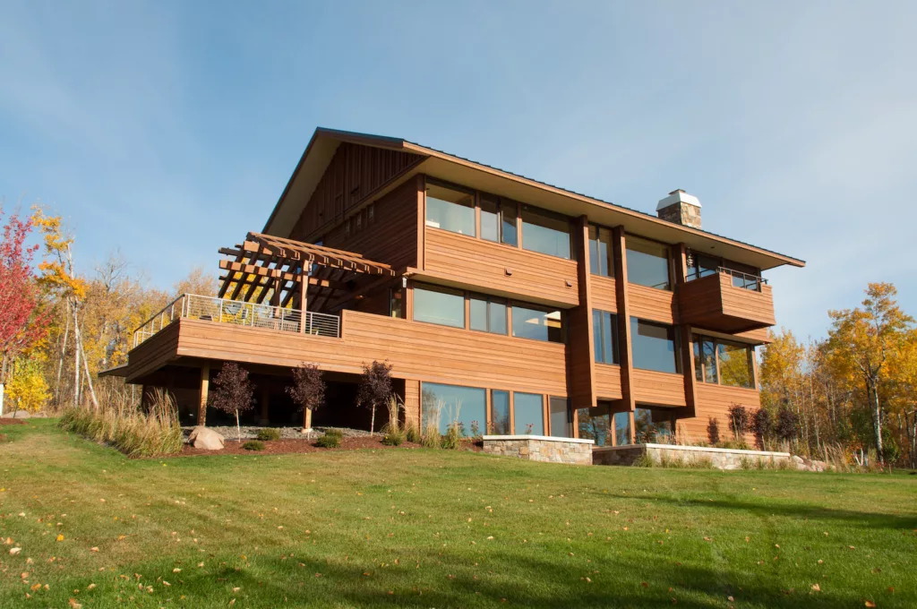Modern Wood Home